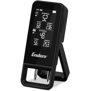 Enders Grillthermometer 0,4 kg Edelstahl, Keramik, Kunststoff schwarz