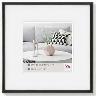 walther design KB330H Galeria schwarz 30x30 cm 1 St.