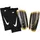Mercurial Schienbeinschoner 013 black/black/mtlc gold coin L