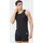 Sportswear Unterhemd Tank Top Active Flex Cotton ärmellos einfarbig Schwarz XL