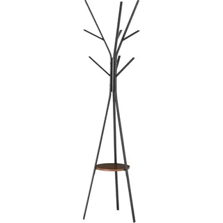 Homcom Garderobenständer 45 x 45 x 180 cm Braun