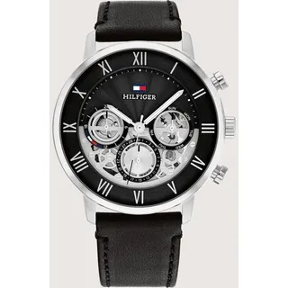 Tommy Hilfiger Legend 1710565 Herrenuhr - Schwarz/Silber