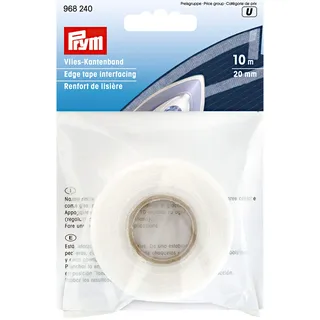 Prym 968246 Vlies-Kantenband (bügeln) 20 mm graphit