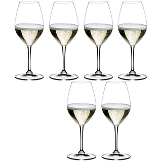 RIEDEL Serie VINUM Champagne Weinglas 6 Stück im Vorteilspack