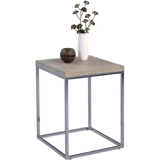 M2 Kollektion Beistelltisch, Olaf (BHT 40x52x40 cm) - grau - BHT 40x52x40 cm