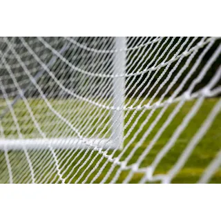 Netsportique TORNETZ - Fußball - 7.32 x 2.44 x 0.8 x 2 m - 3mm - Weiß