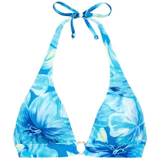 s.Oliver Bikini-Top Damen Türkis 38 Cup C/D