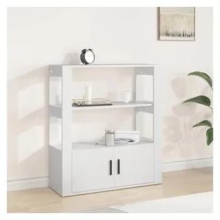 vidaXL Sideboard 80 x 90 x 30 cm Weiß