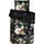festive blooming black 135 x 200 cm + 80 x 80 cm