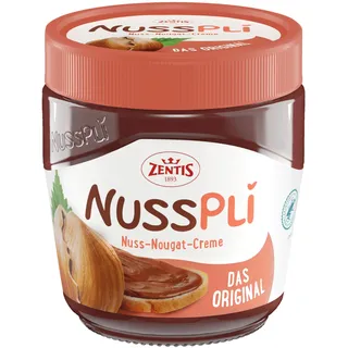 Zentis Schokocreme Nusspli Haselnuss-Nougat-Creme, 400g