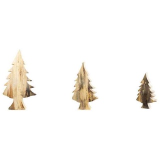 Holz Tanne ohne Rinde, H 35 cm"Holz Tannenbaum ohne Rinde"