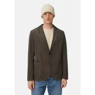 Camel Active 2-Knopf Sakko im Baumwoll-Mix in Dunkel Khaki | Gr.: 48