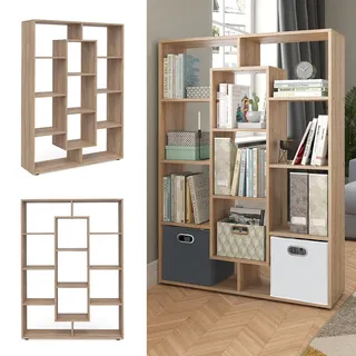 Vicco Bücherregal 11 Fächer 0 x 0 x 0 cm Eiche
