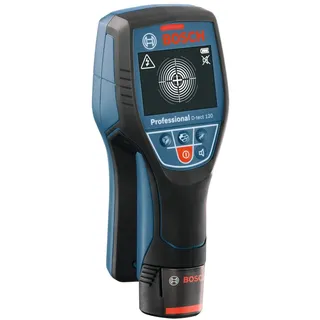 Bosch Professional Ortungsgerät D-tect 120 inkl. 4x Batterie AA + Adapter (0601081303)