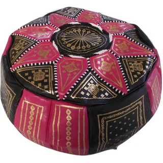 Pouf Puff Sitzsack Puf Marokko aus echtem Leder Arabo Ethnische Fußstütze OTTOMANO Handmade 2209191152