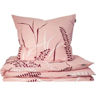 SCHIESSER Annic Floral Baumwolle Rosa 155 x 220 cm + 80 x 80 cm