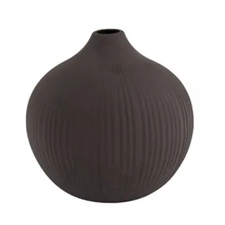 Storefactory Dekovase Vase Fröbacken Dark Grey Structure (10cm)