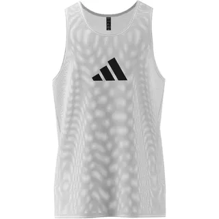 adidas Training BIB Leibchen - weiß/schwarz-XS