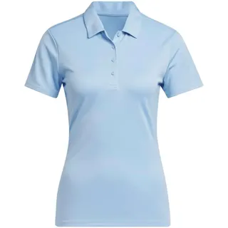 adidas Solid Performance Short Sleeve Poloshirt Clear Sky XS