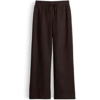 Opus Mileni Resort Wide Leg Hosen Dunkelbraun 38