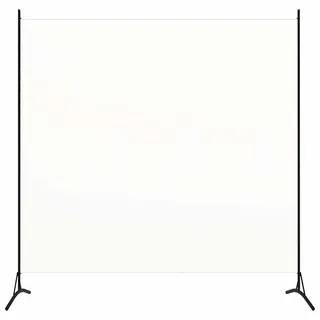 Myheimly Paravent,Raumtrenner Raumteiler Trennwand Umkleide Sichtschutz Spanische Wand Wohnzimmer Schlafzimmer Weiß,175 x 180 cm