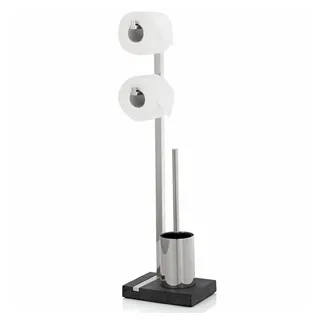 BLOMUS WC-Bürstengarnitur Menoto Silberfarben (68623)