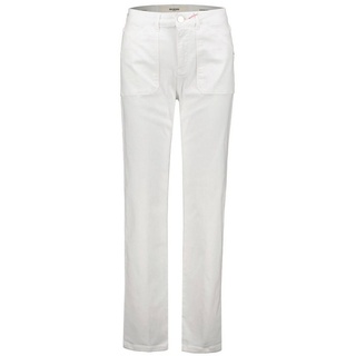 Goldgarn 5-Pocket-Jeans Damen Jeans STRAIGHT FIT (1-tlg) weiß 30