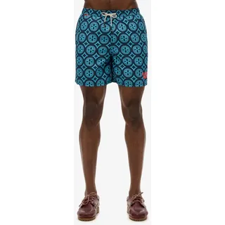 Superdry Badeshorts TILE PRINT 17 SWIM SHORT blau S