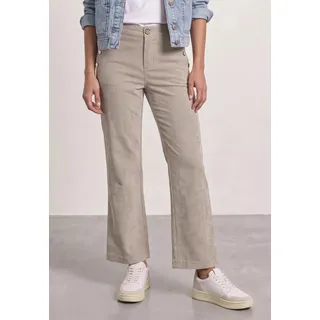 STREET ONE Cordhose Amalia Regular Beige 34 30
