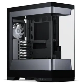 PHANTEKS Evolv S2, Midi-Tower, E-ATX, RGB, Tempered Glass - inklusive 4x 120-mm-Lüfter, PC-Gehäuse, Schwarz