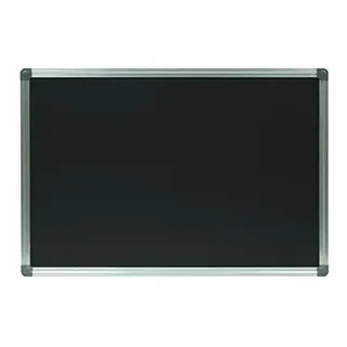 Kreidetafel/Schultafel, schwarz, magnetisch, mit Alurahmen (60 x 80 cm)