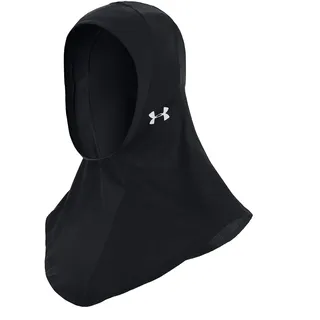 Under Armour Sport Hijab Kopftuch Damen black/black/silver XS/S