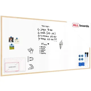 ALLboards Whiteboard 200 x 100 cm Weiß