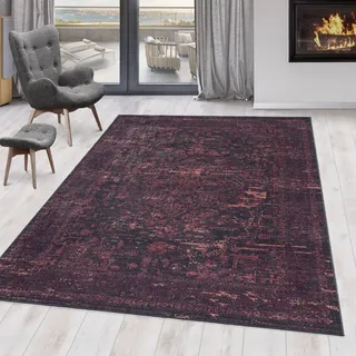 Ayyildiz Fiesta 4304 Kurzflorteppich 80 x 150 cm Rot