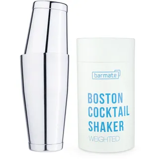 barmate Boston Cocktail Shaker aus Edelstahl und beschwert