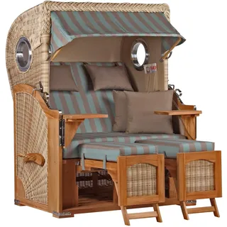 Mr. Deko Düne Teak Bullauge PE shell Dessin 520