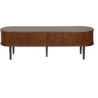 miliboo EPIC Vintage-TV-Möbel 180 cm Gelb