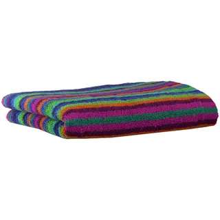 CAWÖ Life Style Streifen 7048 Gästehandtuch 30 x 50 cm multicolor
