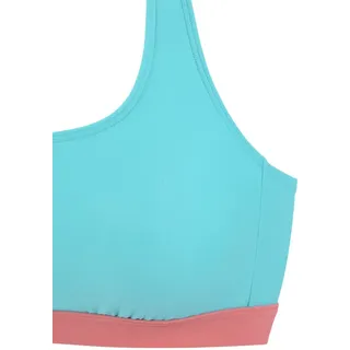 LASCANA Bustier-Bikini-Top Damen Blau/Türkis 34 Cup C/D