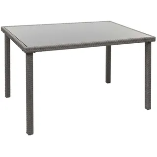 MCW Gartentisch G19-T 120 x 75 x 71 cm Grau