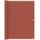120 x 600 cm Terracotta-Rot HDPE
