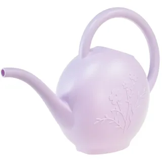 Gießkanne für Zimmerpflanzen geschwungenes Blumenmotiv stilvolle Dekoration