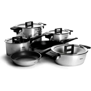 WOLL Concept Topf-Set 6-tlg. 3 x Kochtopf + 2 x Bratpfanne + Stielkasserolle