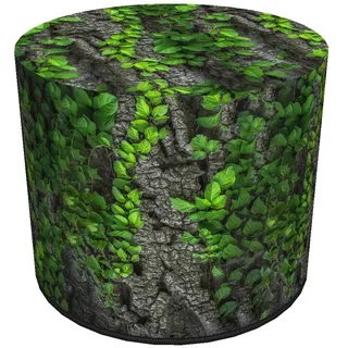 OEM Pouf Runder Codura 40 x 40 x 40 cm Grün/Mehrfarbig
