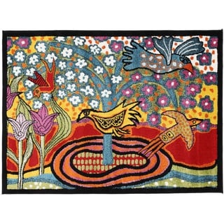 Midsummer dream Teppich - Mehrfarbig 120x160