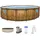 Set 488 x 122 cm holzoptik inkl. Filterpumpe + Poolleiter
