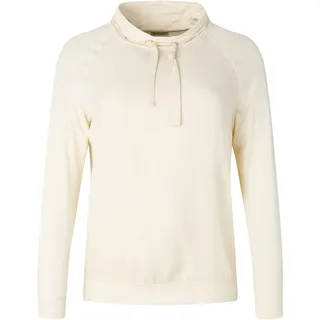TOM TAILOR Damen Plusize Sweatshirt 1035013, 28130 - Soft Buttercream, 44 - 44
