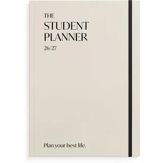Burde Publishing AB Student Planner A5 26/27 Beige
