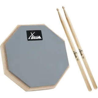 XDrum TF-6 TrueFeel Practice Pad 6 inkl. Tasche Sticks Set