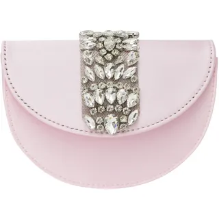 faina Clutch rosa / silber